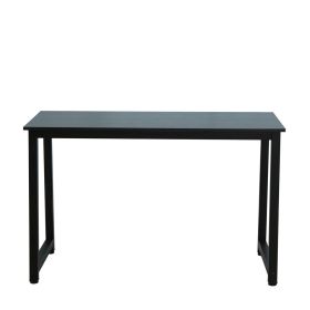 Simple wooden Office furniture Computer Table Black