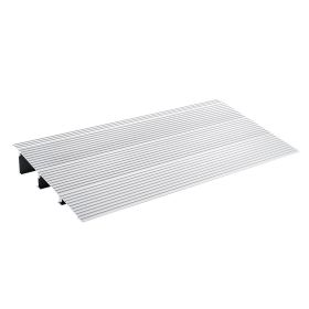 VEVOR Door Threshold Ramp, 3" Rise, 800 lbs Load Capacity, Door Ramp for Wheelchairs, Aluminum Threshold Ramp for Doorways