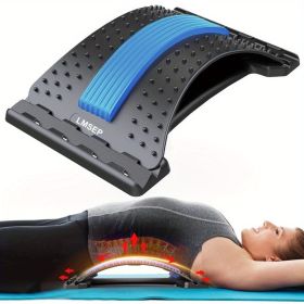 Back Stretcher for Lower Back Pain Relief, Multi Level Back Cracker Board for Herniated Disc, Scoliosis, Spine Decompression, Back Cracking Devic