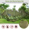 600lbs Load 2 Persons Hammock with Mosquito Net Outdoor Hiking Camping Hommock Portable Nylon Swing Hanging Bed